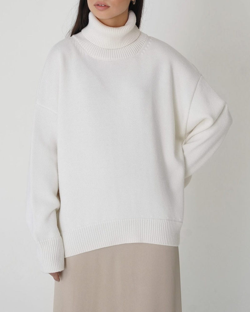Marcia | Women's Oversized Roll Neck Jumper
