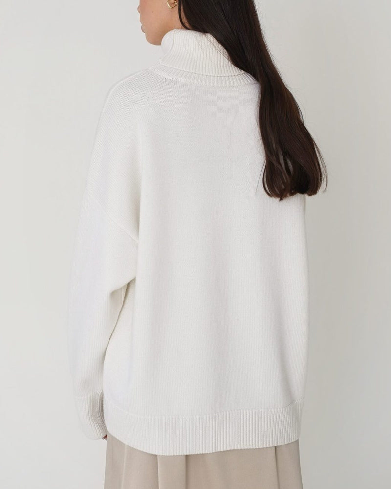 Marcia | Women's Oversized Roll Neck Jumper